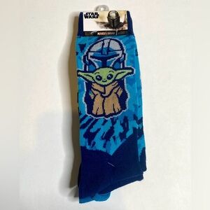 Star Wars Mandalorian Baby Yoda Socks NWT